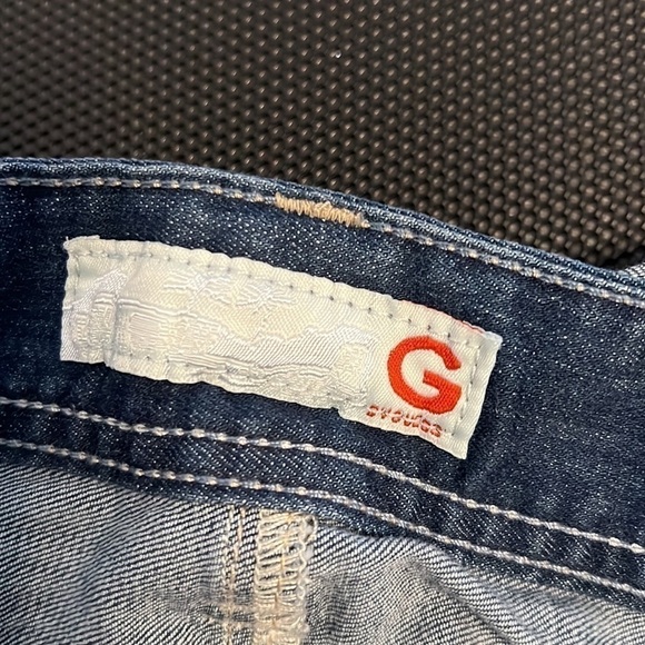 Guess Mid Rise Denim Jean Shorts Sz 27 - Picture 6 of 11